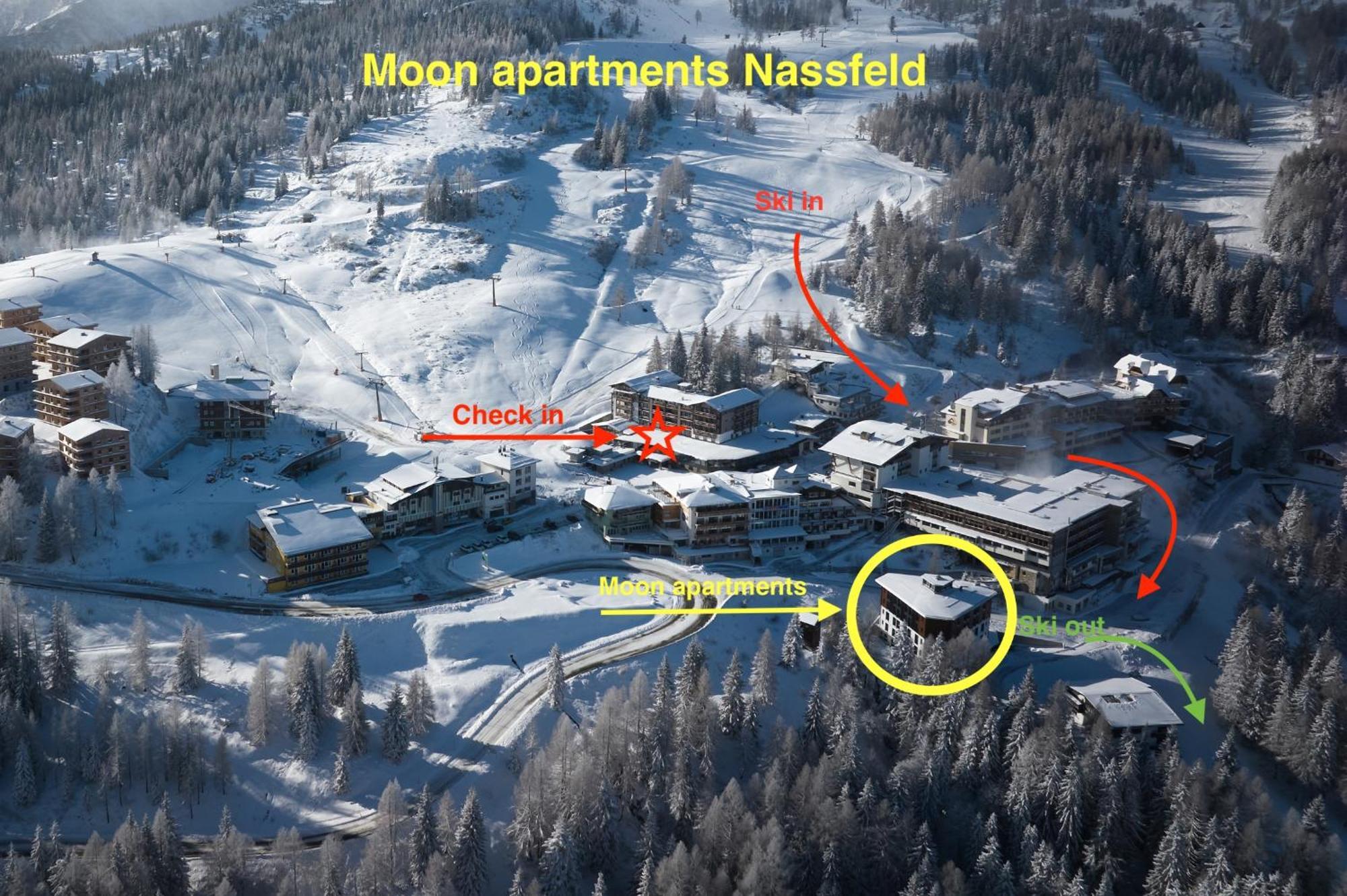 Moon Studio Nassfeld 索内纳尔佩·纳斯费尔德 外观 照片